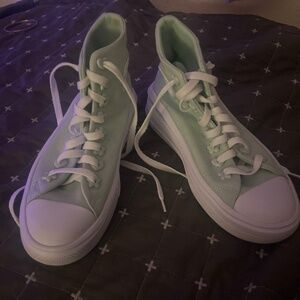 Mint Green Brand New Converse